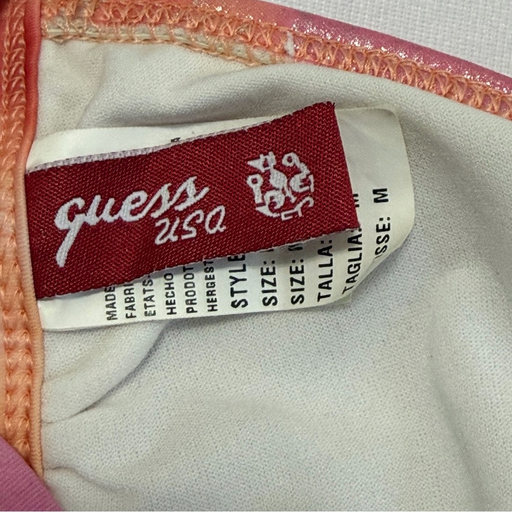 Guess Vibrant Bikini Top with Gold Accent - Picture 2 of 5